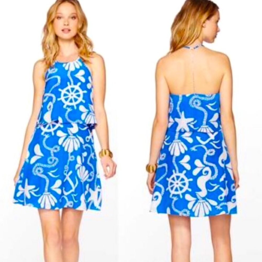 Lilly Pulitzer dock hopper whistler dress diamond